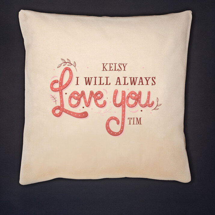 Always love you - Kussen