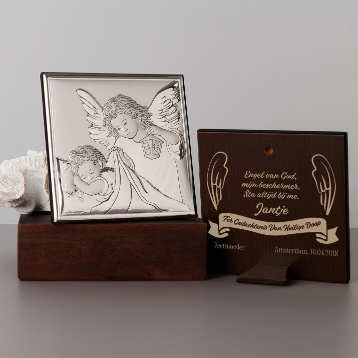 engel van God 2 - Zilveren Beeld - Engeltje met zaklampj