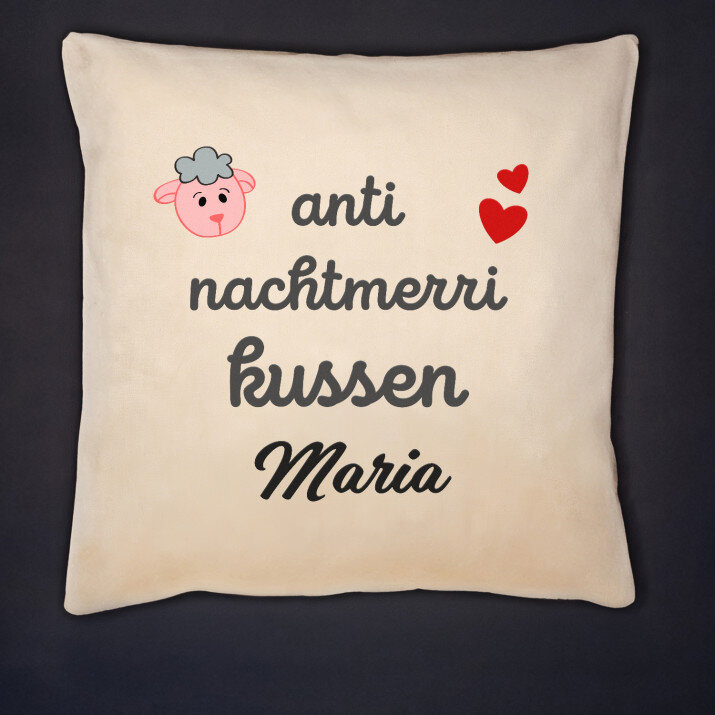Anti nachtmerri 2 - Kussen