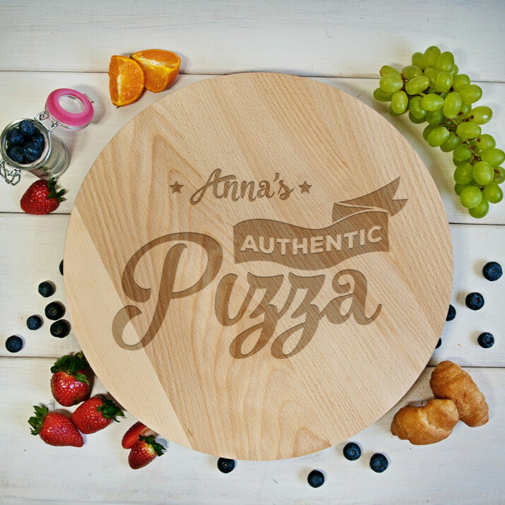 Authentic pizza - Draaibaar plank