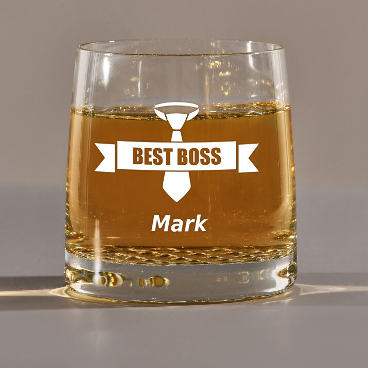 Best boss - Whiskyglazen