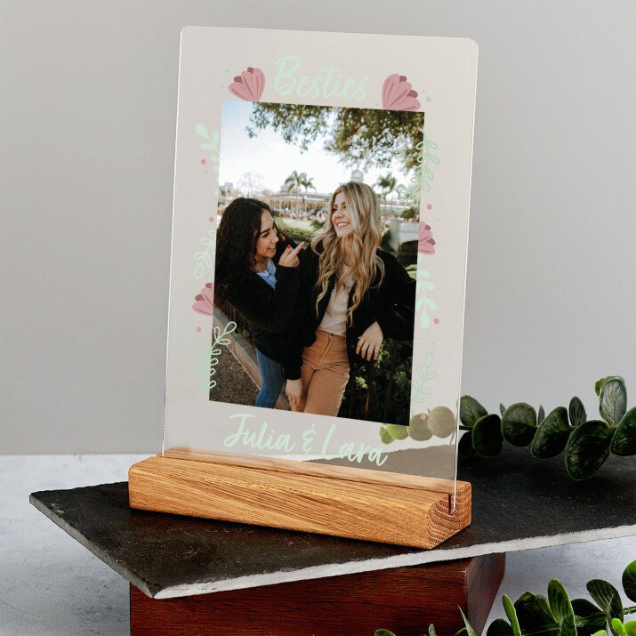 Besties - Afdruk op acrylglas