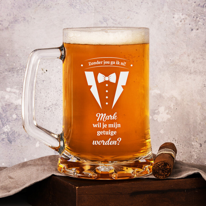 Zonder jou ga ik niet hij - Bierpokal