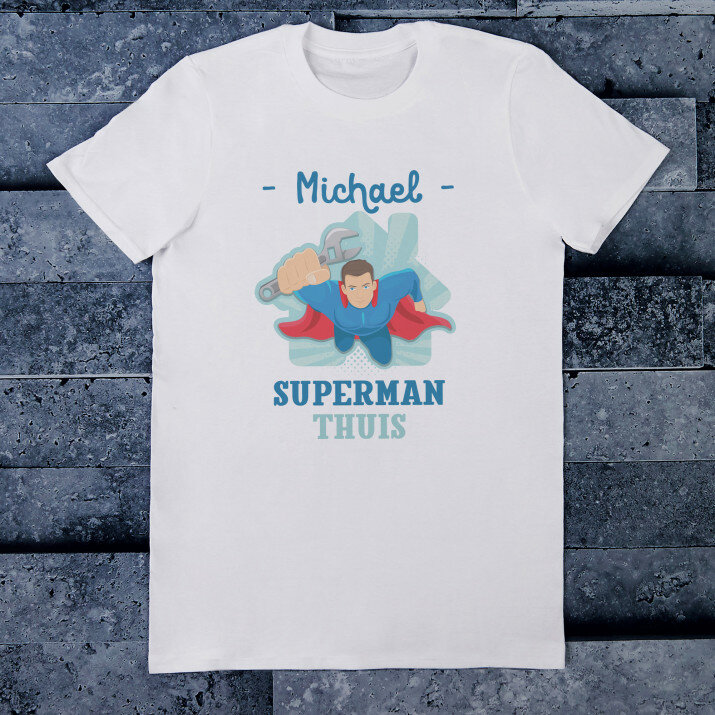 Superman tjuis - Heren t-shirt