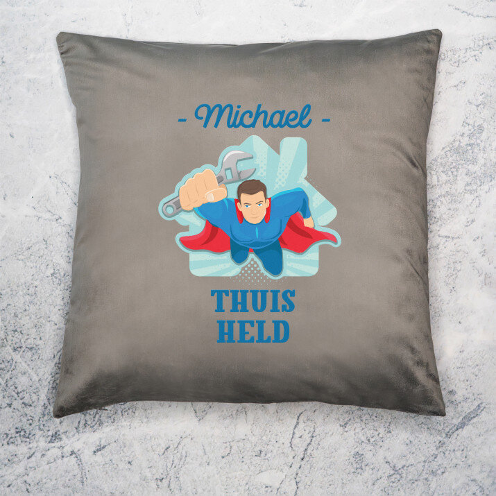 Thuis held - Kussen