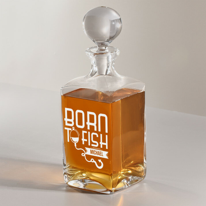 Born to fish - Whisky karaf