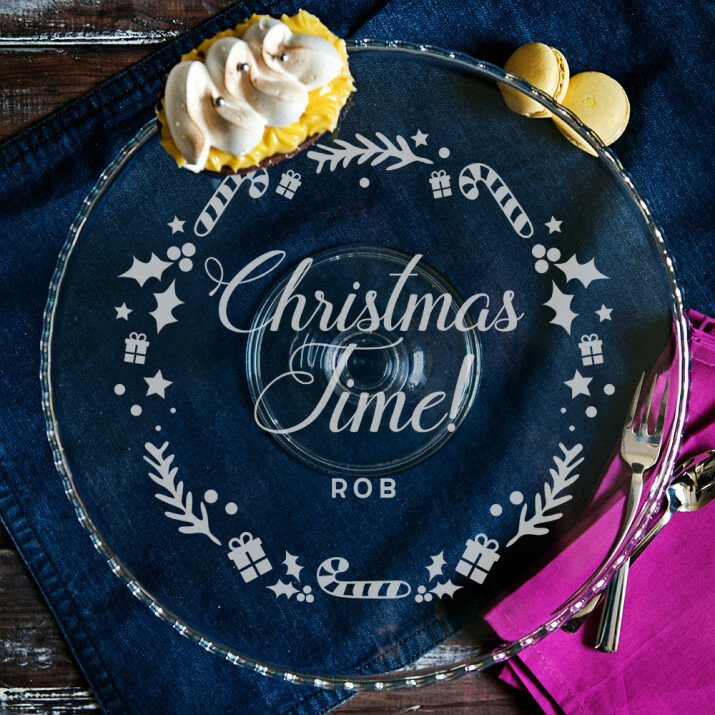 Christmas time - Taartplateau