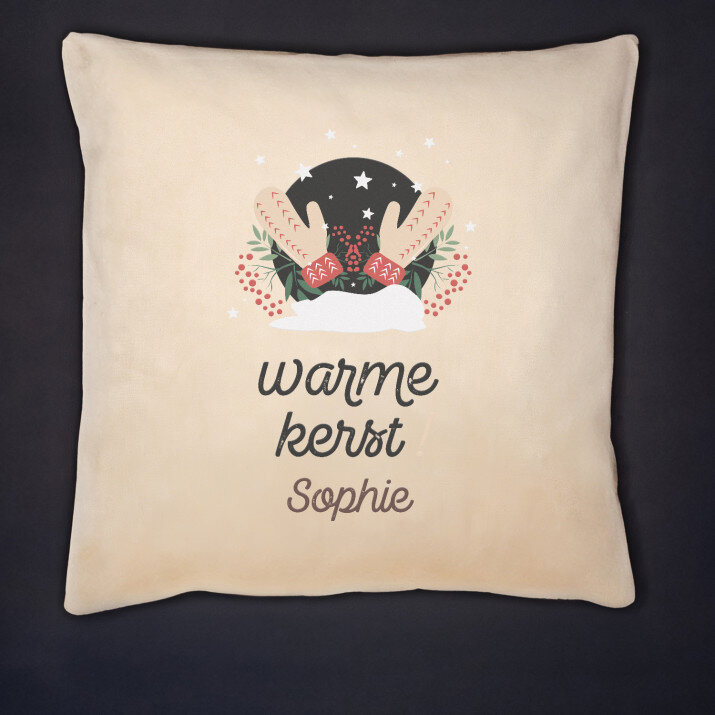 warme kerst - Kussen