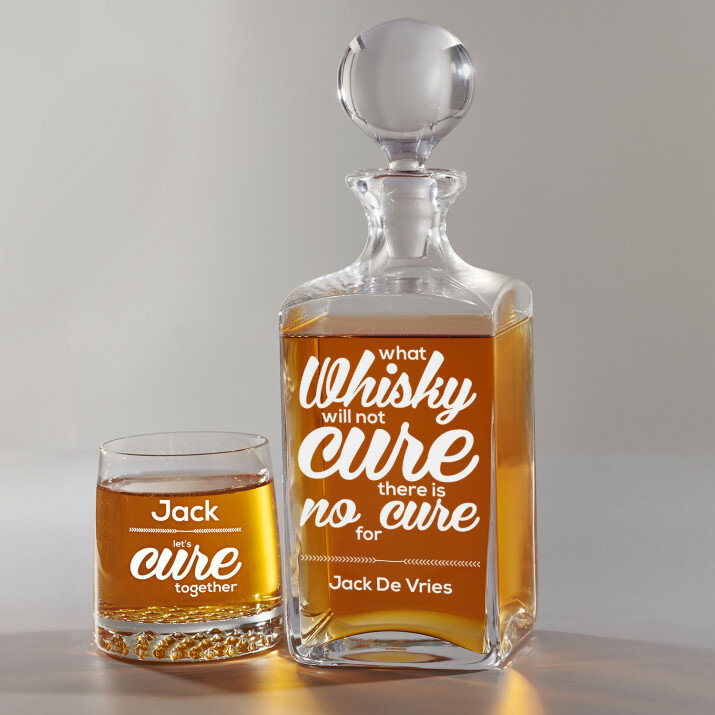 Cure - Carafe of whisky