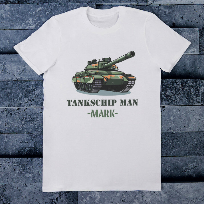Tankschip man - Heren t-shirt