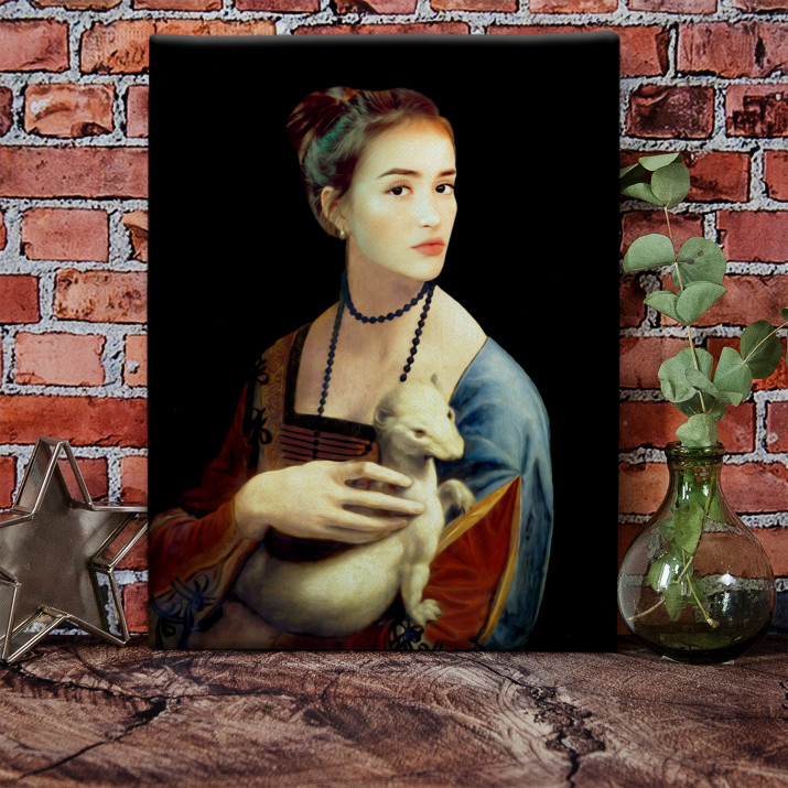 Dame met Hermelijn - Koninklijk portret