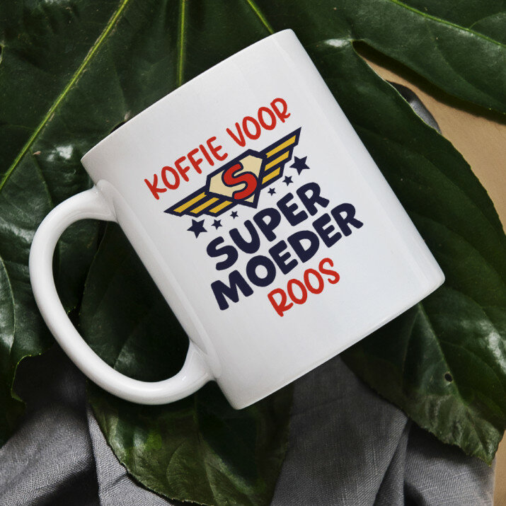 Voor super moeder - Mok