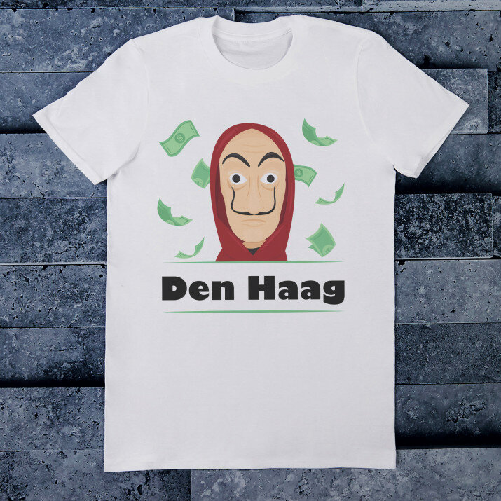 huis van papier jouw stad - Heren t-shirt