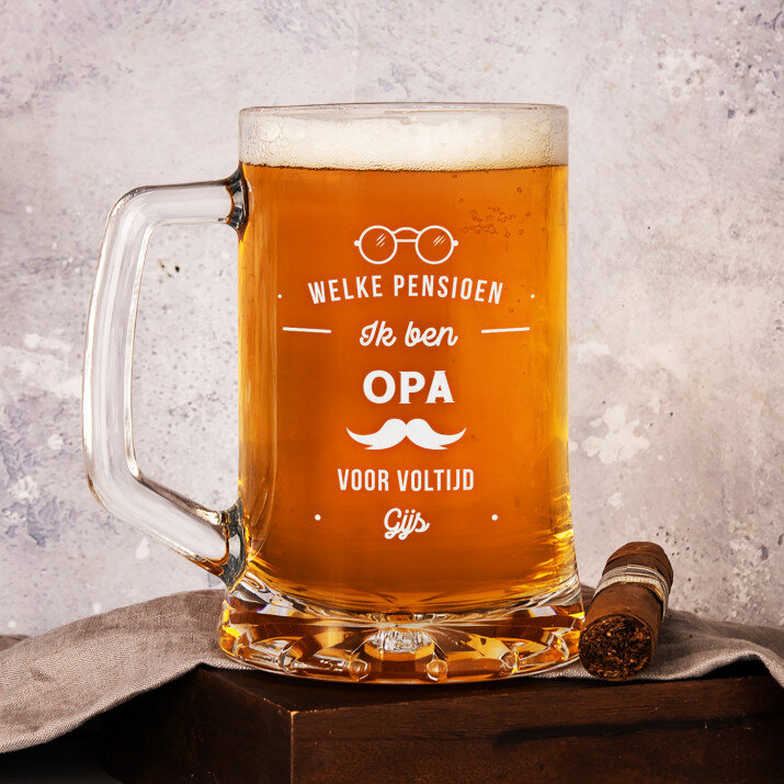 Opa voor voltijd - Bierpokal