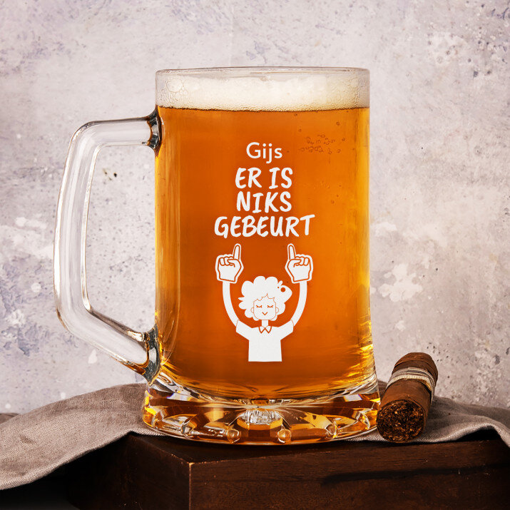Bedankt vader - Bierpokal