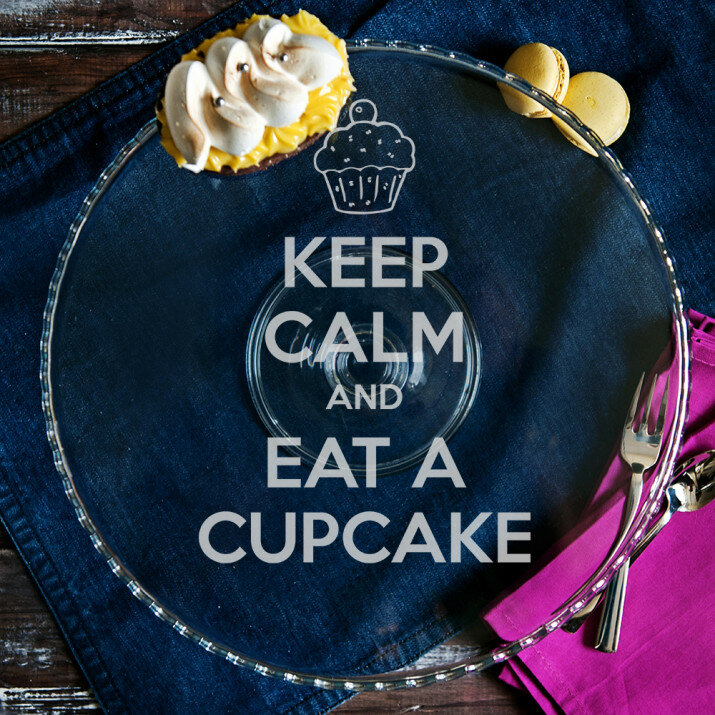 Eat cupcake - Taartplateau