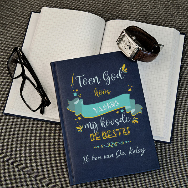 Toen god koos vader - Notitieboek