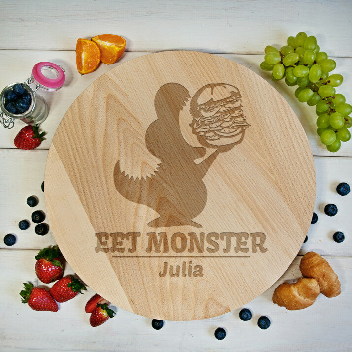 Eet monster - Draaibaar plank