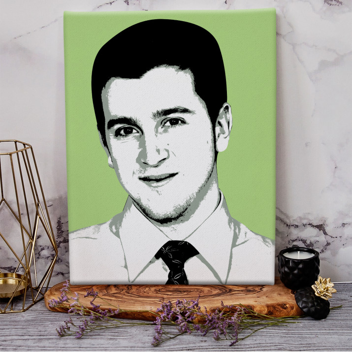 Grafische stijl - Stijlvol portret