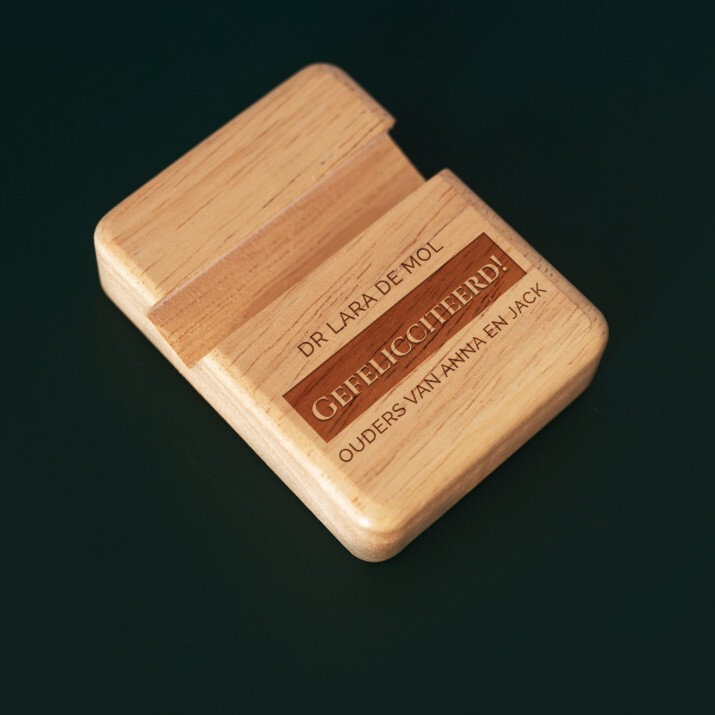 Gefeliciteerd - Telefoon standaard 