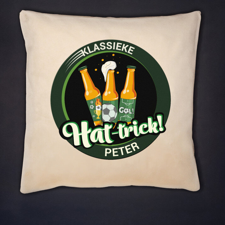 Hat trick - Kussen