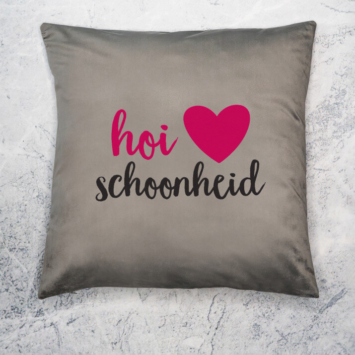 Hoi schoonheid - Kussen