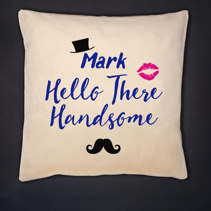 Hello handsome - Kussen