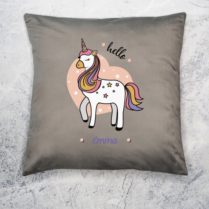 Hello unicorn - Kussen