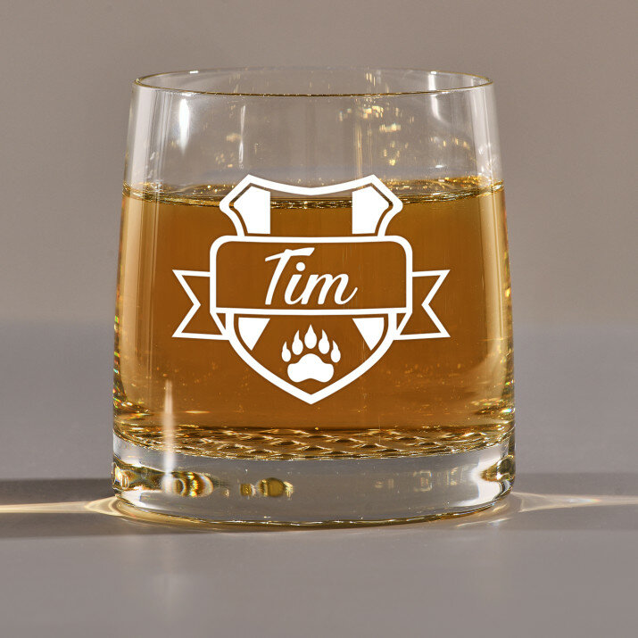 Embleem+naam - Whiskyglazen