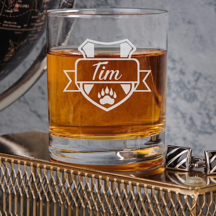 Embleem+naam - Whiskyglazen