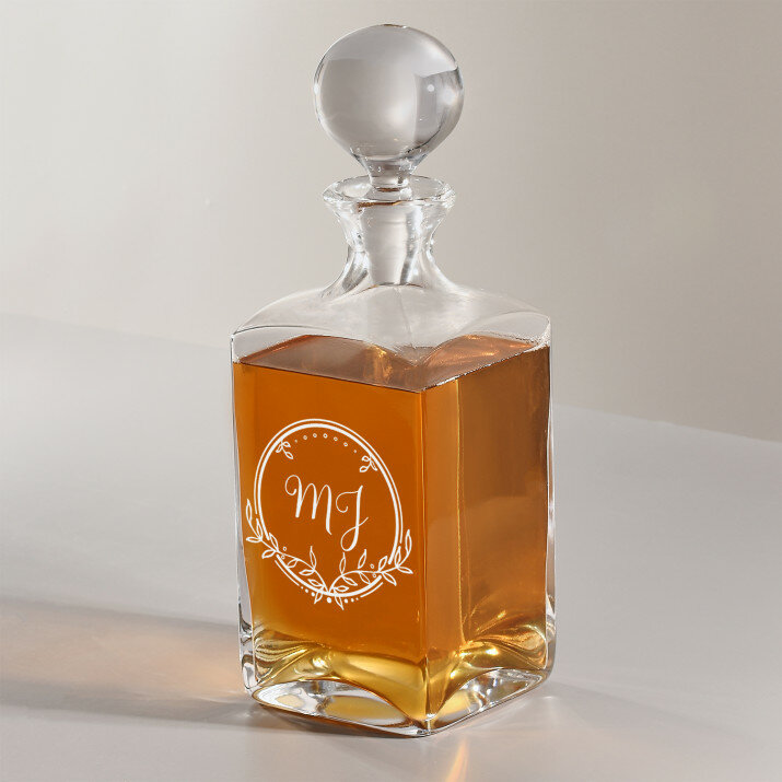 Initialen 2 - Whisky karaf