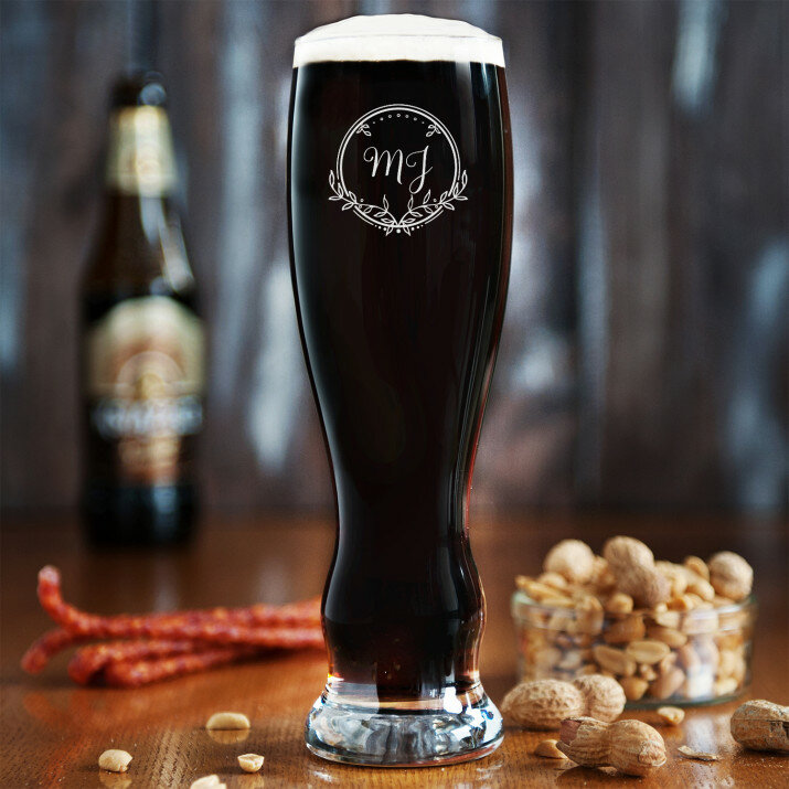 Initialen - Bierglas