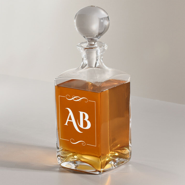 Initialen - Whisky karaf