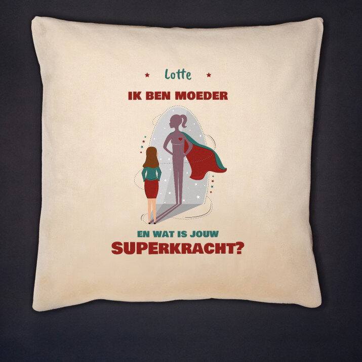 Ik ben moeder - Kussen