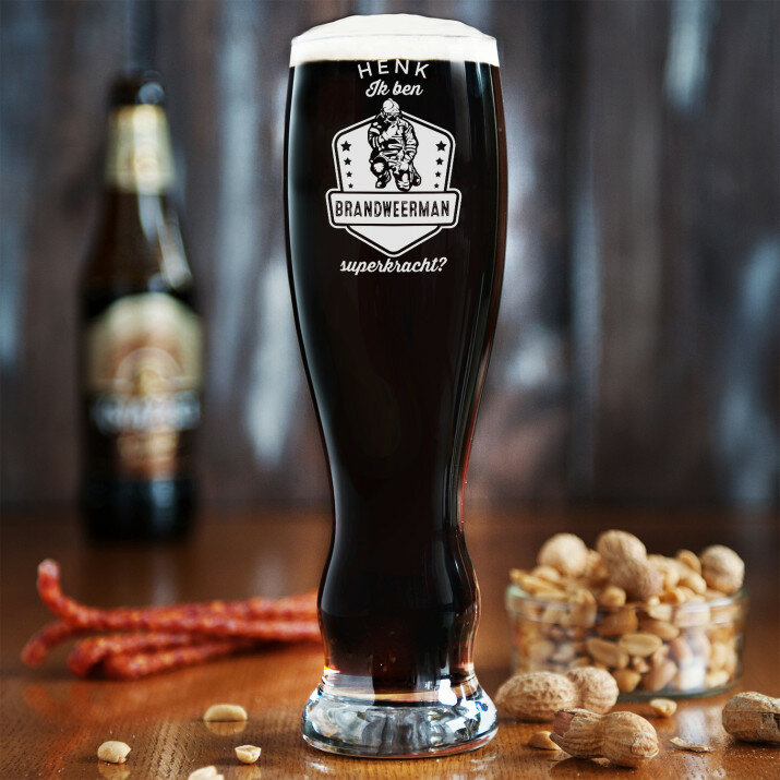 Ik ben brandweerman - Bierglas