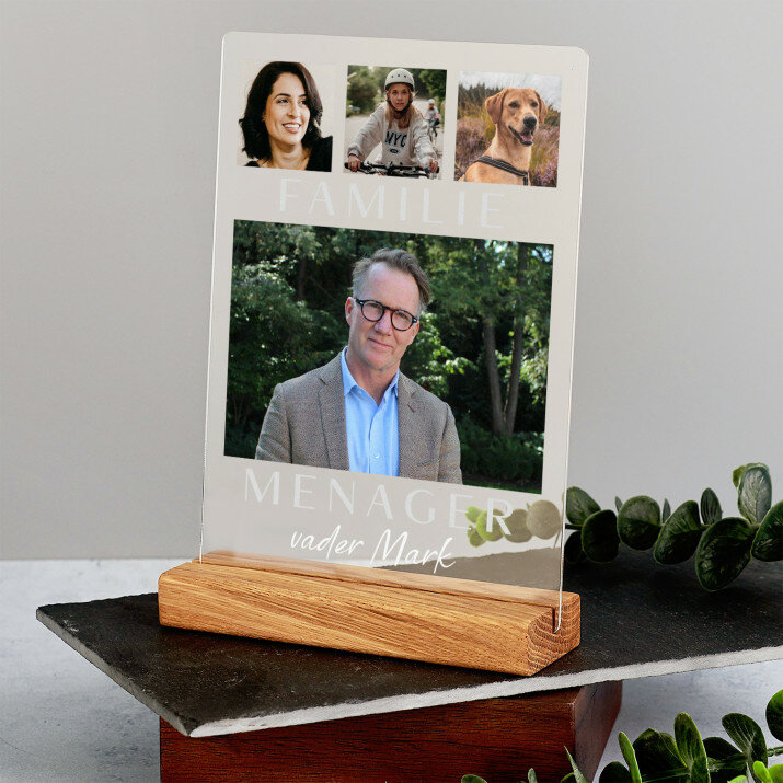 familie menager - Afdruk op acrylglas