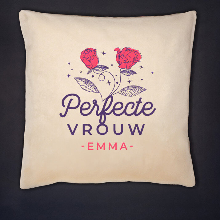 perfecte vrouw - Kussen
