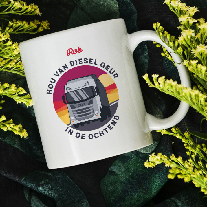 Hou van diesel geur - Mok