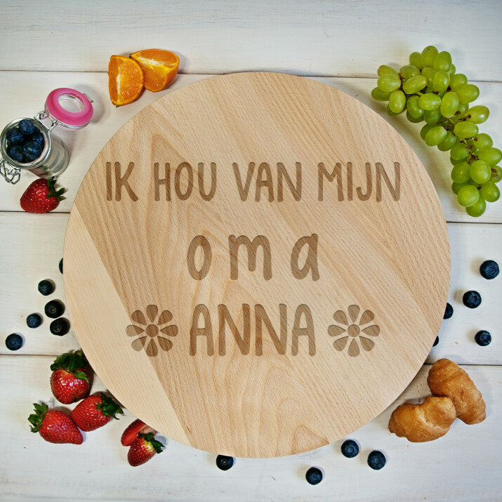 Ik hou van oma - Draaibaar plank