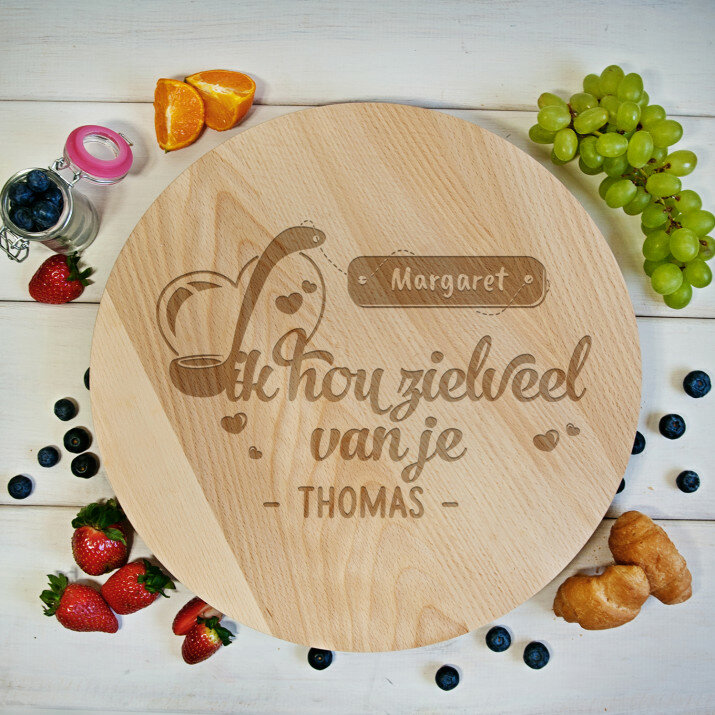 Ik hou zielveel van je - Draaibaar plank