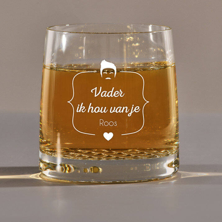 Ik hou van vader - Whiskyglazen