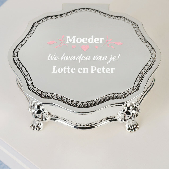 We houden van je - Zilveren doosje