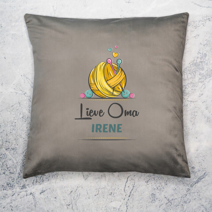lieve oma 2 - Kussen