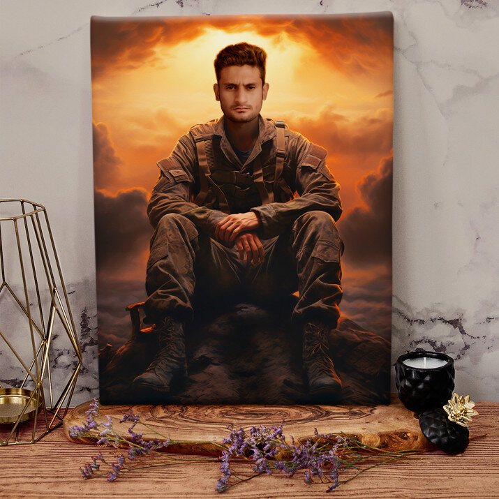 Commando - Droom portret Commando - Droom portret