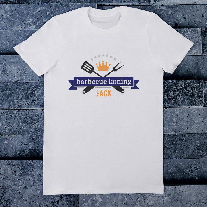 Barbecue koning - Heren t-shirt