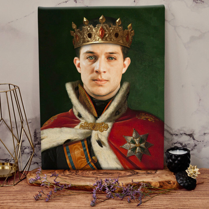 Koning - Koninklijk portret Koning - Koninklijk portret