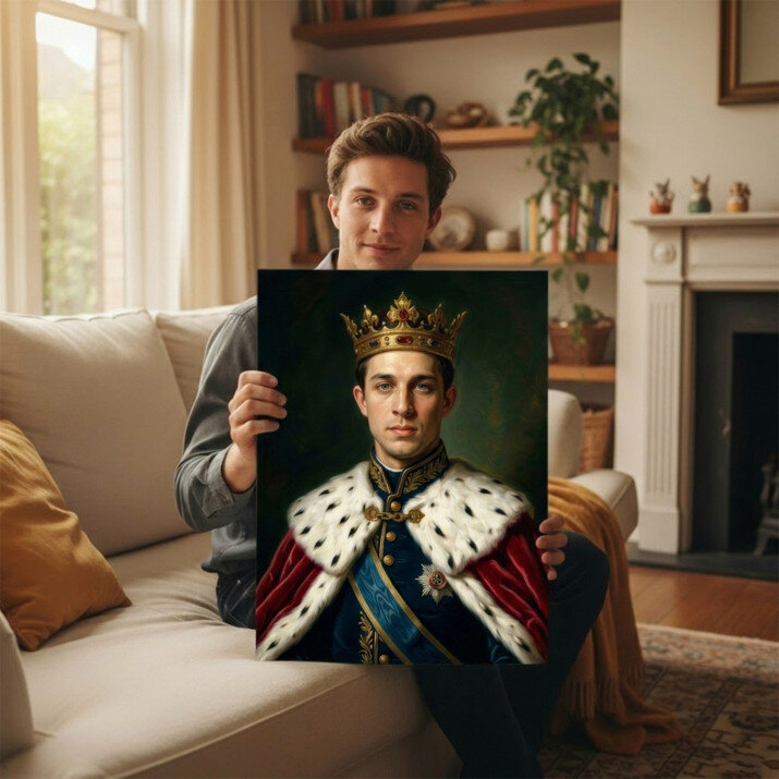 Koning - Koninklijk portret Koning - Koninklijk portret