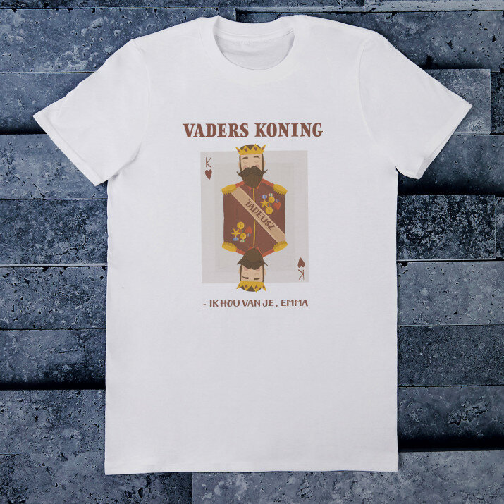 Vaders koning - Heren t-shirt