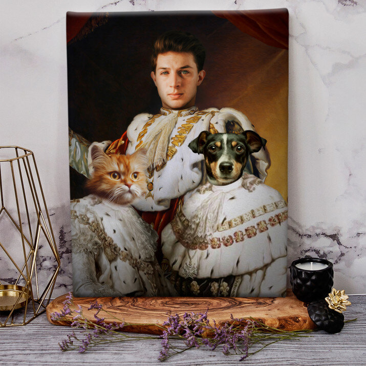 Koninklijk entourage - Koninklijk portret