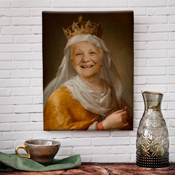 Koningin Hedwig - Koninklijk portret